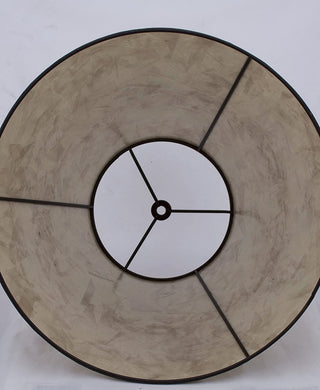 Mica Lamp Shade, Silver, 12"