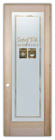 Laundry Door - Sorting Out Life Washer Dryer - Douglas Fir (stain grade) -...