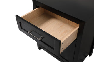 24" Wide Bathroom Storage Freestanding Cabinet, Black