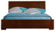Walnut Wood Twin Platform Bed