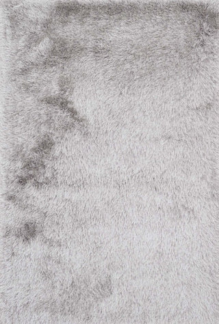 Loloi Orian Shag Collection Rug, Silver, 2'3"x3'9"