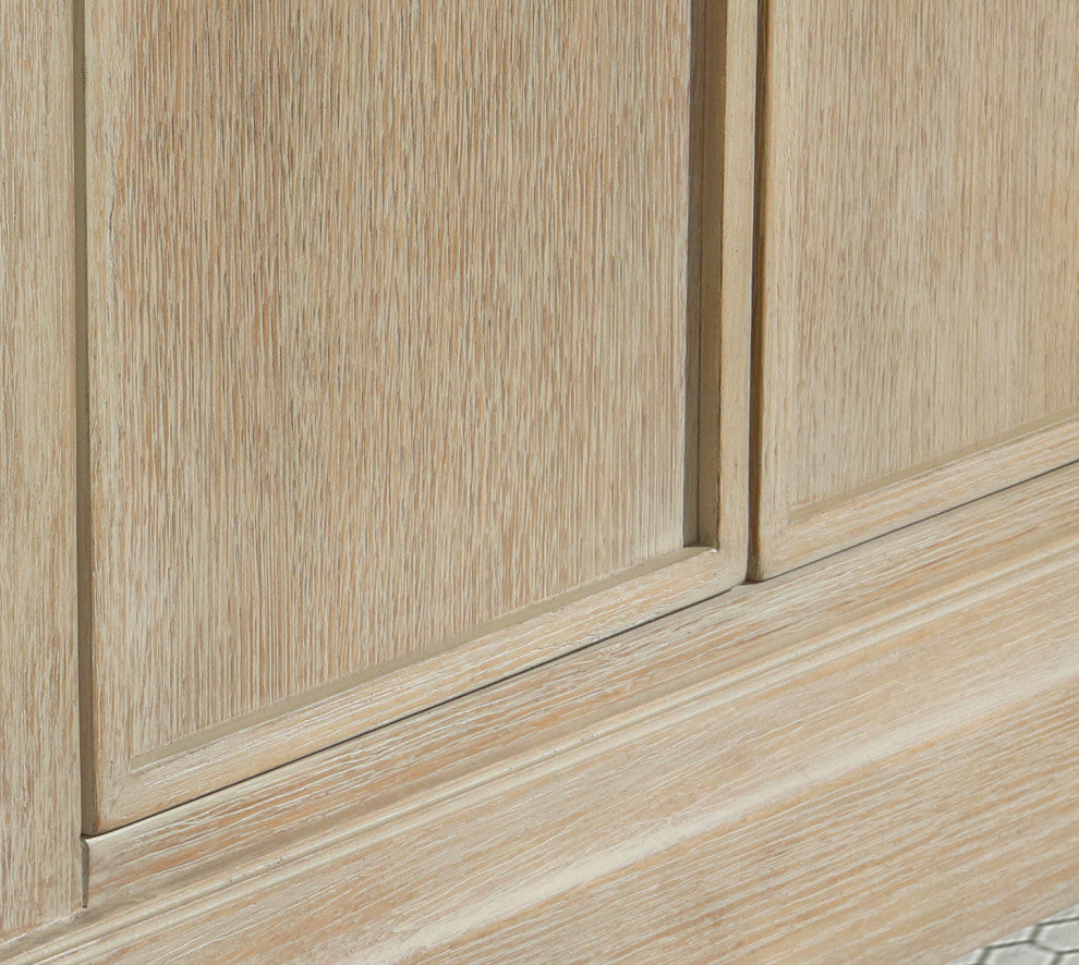 Redondo Bathroom Vanity, Ash Oak, 36", Single Sink, Freestanding