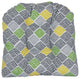 19" U-Shaped Dining Chair Cushions, Set of 2, Belk Stone