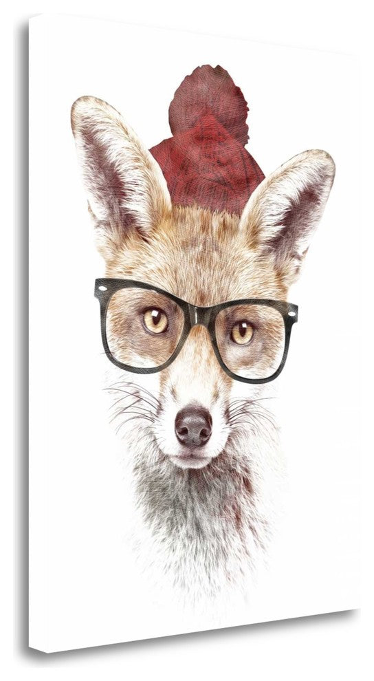 "It's Pretty Cold Outside" By Robert Farkas, Giclee on Gallery Wrap Canvas