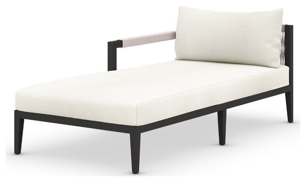 Sherwood Outdoor Laf Chaise Pc-Brnz/Ivr