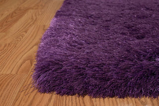 United Weavers Bliss Nubia Shag Rug, Purple (2300-00117), 7'10"x10'6"