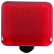 Light Pink Knob, Black Post