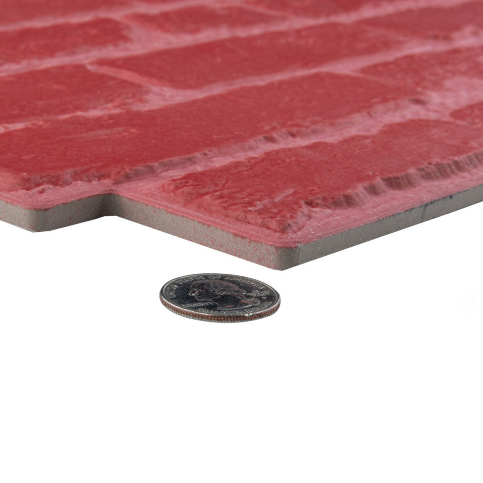 Manhattan Rojo Porcelain Wall Tile