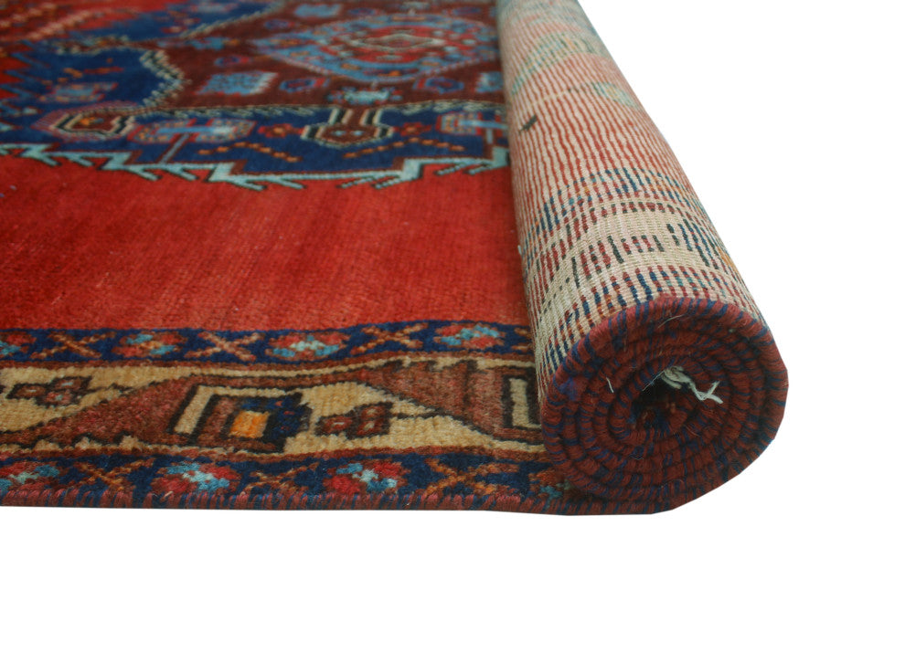 Semi-Antique Jorge Red Rug