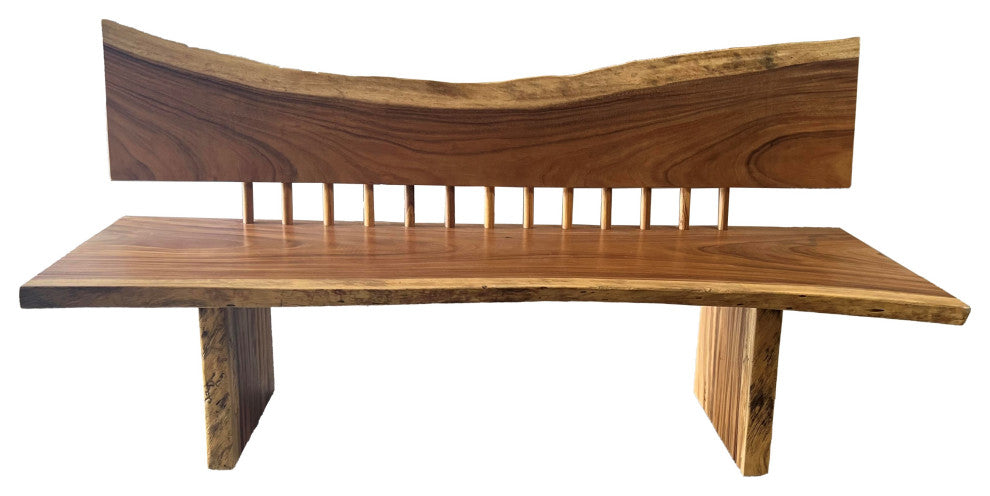 Live Edge Bench, 72