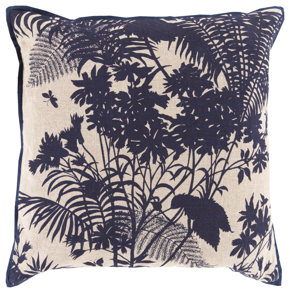 Surya Shadow Floral FBS-002 20" x 20" Pillow Kit