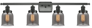 INNOVATIONS LIGHTING 916-4W-BK-G53 Small Bell 3 Light Bath Vanity Light
