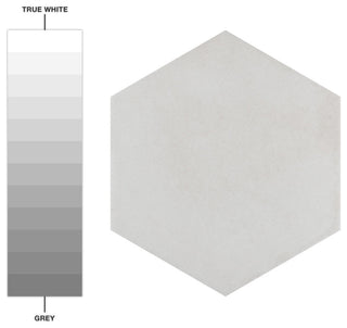 Matter Hex Bone Porcelain Floor and Wall Tile