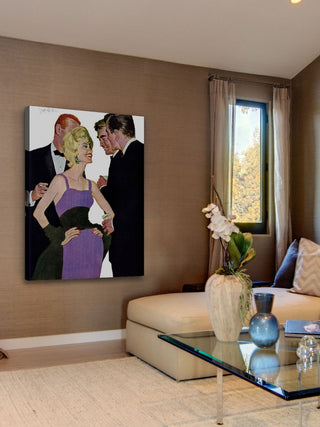 "The Delectable Deceiver" Painting Print on Wrapped Canvas