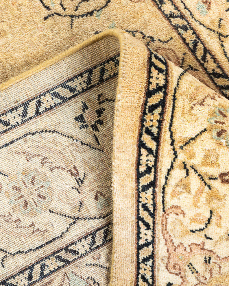 Mogul, One-of-a-Kind Hand-Knotted Area Rug Ivory, 2'6"x11'3"
