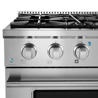 Cosmo 30" Freestanding Gas Range with 4 Italian Made Burners