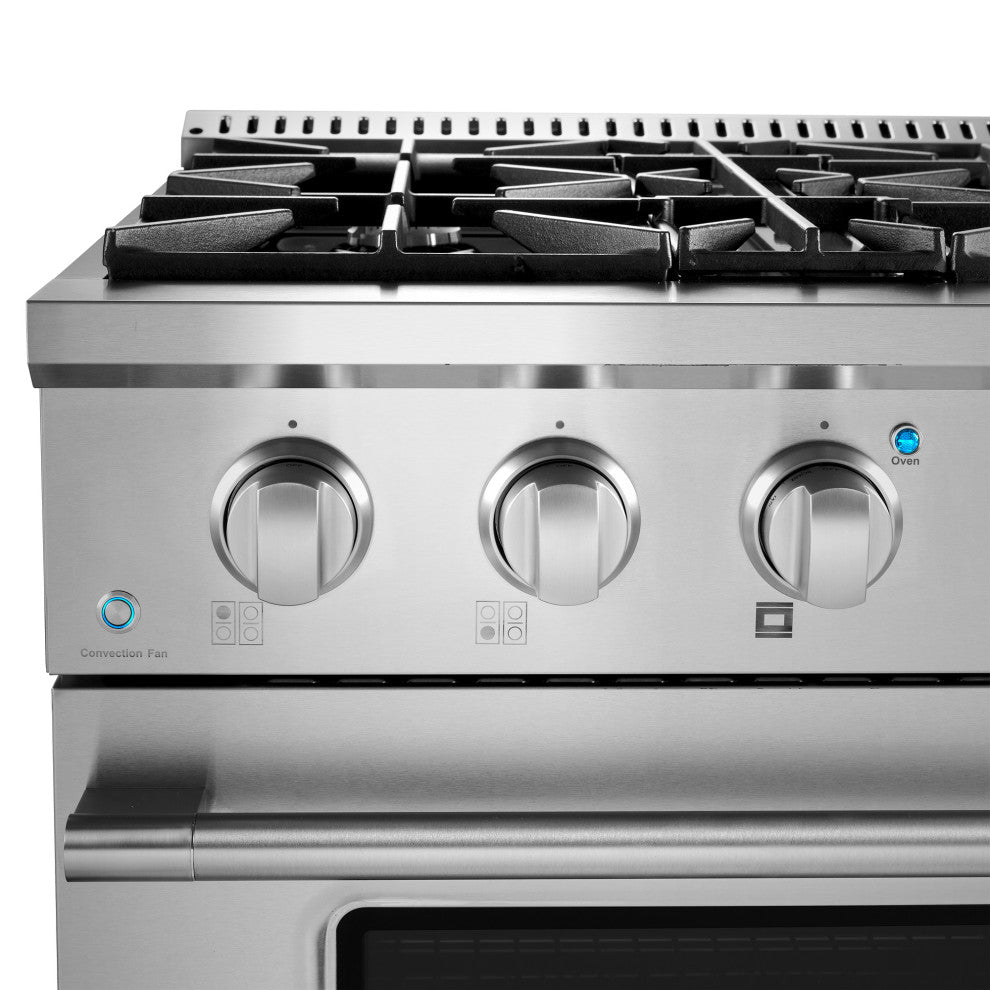 Cosmo 30" Freestanding Gas Range with 4 Italian Made Burners