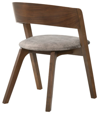 Laredo Jackie 5-Piece Walnut Dining Set