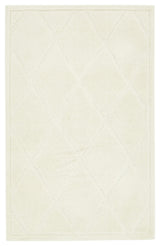 Unique Loom Ivory Diamond Trellis Shag 5'x8' Area Rug