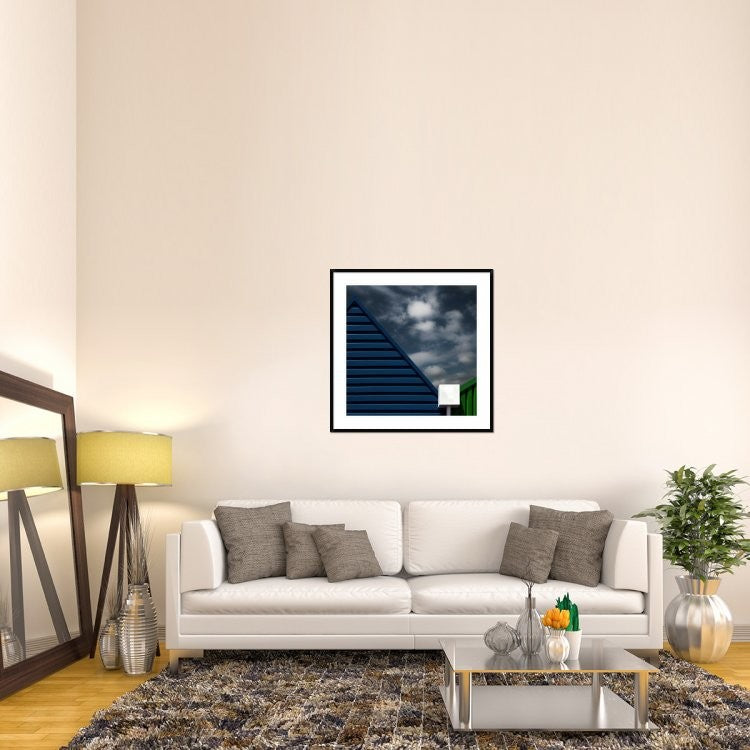 "Water Collector" Framed Digital Print by Gilbert Claes, 38"x38"