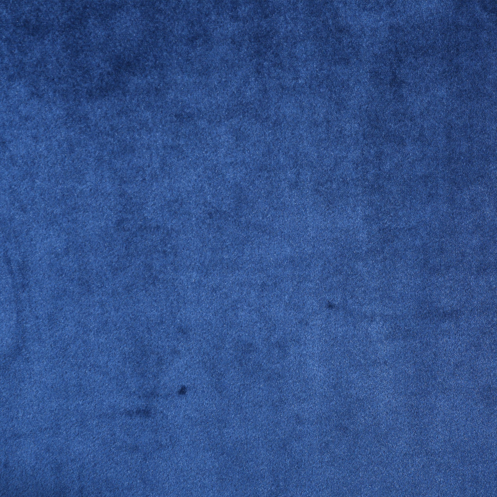 GDF Studio Melaina Tufted Scroll Arm New Velvet Loveseat, Navy Blue