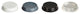 Cylindrical Adhesive Cabinet & Furniture Rubber Stoppers-BS44 .750"x.160"-98pcs