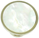 Mother of Pearl Knob, Satin Nickel