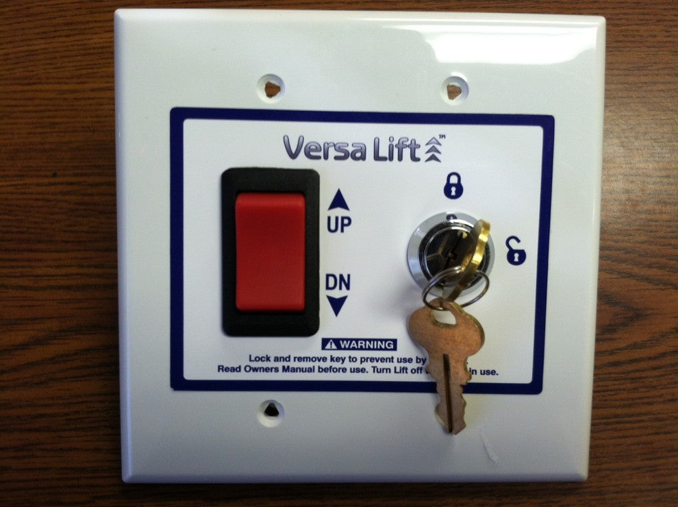 Versa Lift Storage Lift 8-11 ft., In-Wall Switched Controls, Model 24M