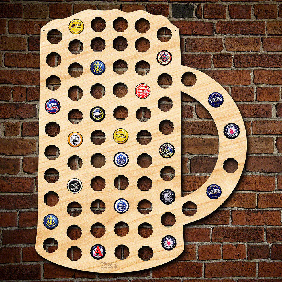 Beer Mug Beer Cap Map