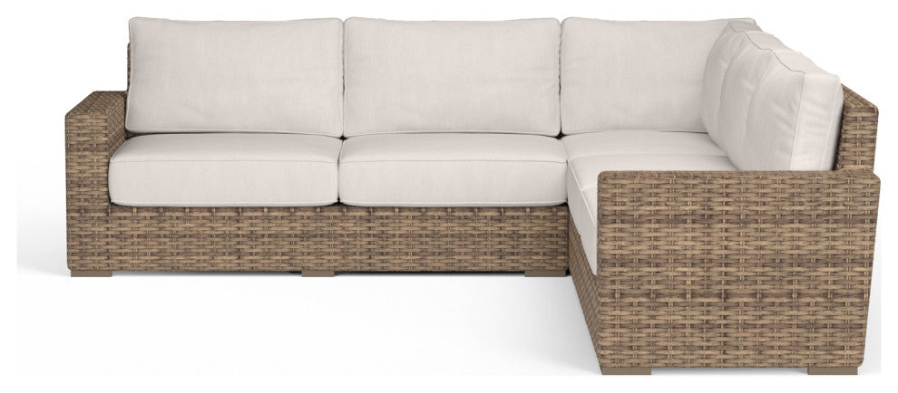 Havana All-Weather Wicker Outdoor Comfort Sectional Sofa