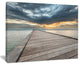 "Beach Sunset in Koh Samui Thailand" Sea Bridge Wall Artwork, 40"x30"