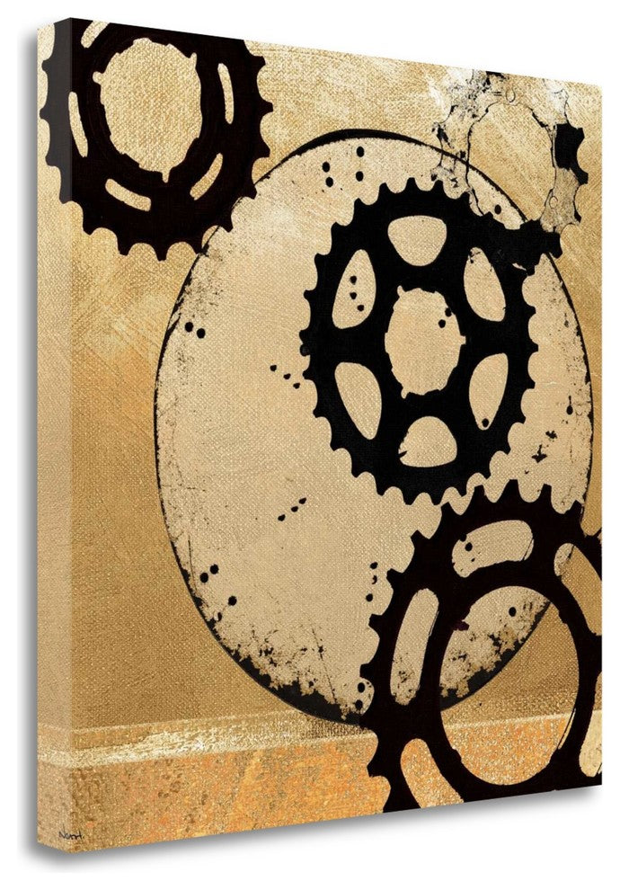 "Sprockets II" By Noah, Giclee Print on Gallery Wrap Canvas, Ready to Hang