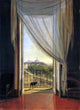 Franz Ludwig Catel View of Naples through a Window Wall Decal