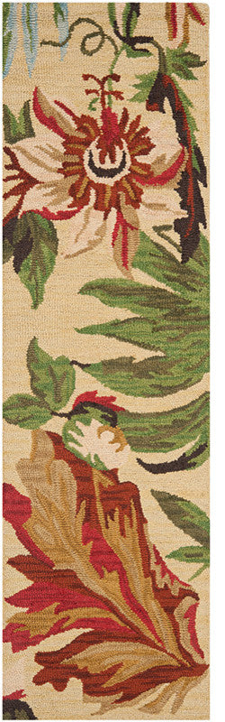 Safavieh Jardin Jar325A Ivory, Multi Area Rug
