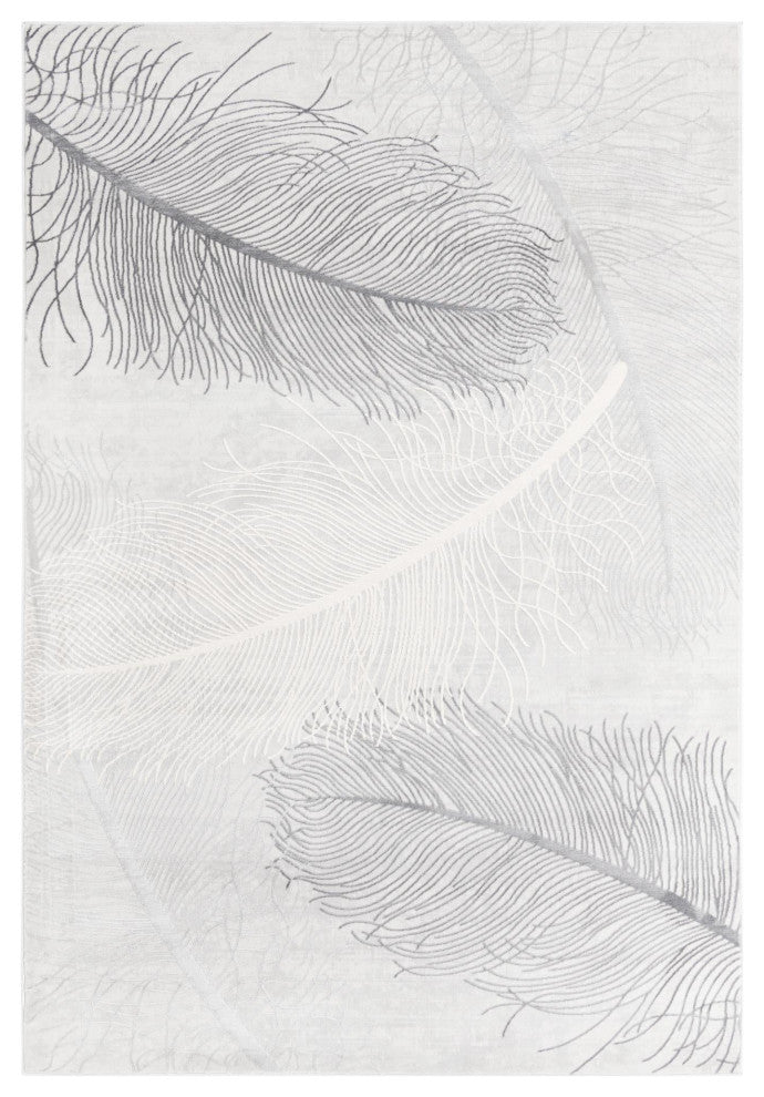 Unique Loom Camilla Finsbury Rug, Gray, 6'x9'