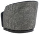 Reese Black Velvet Swivel Chair