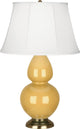 Robert Abbey RA-SU20 1-Light Table Lamp, Double Gourd