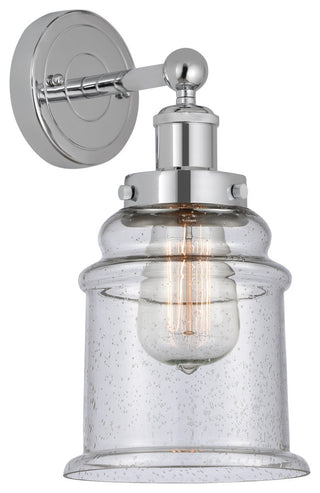 Innovations 616-1W-PC-G184 Canton 1 Light Sconce, Polished Chrome