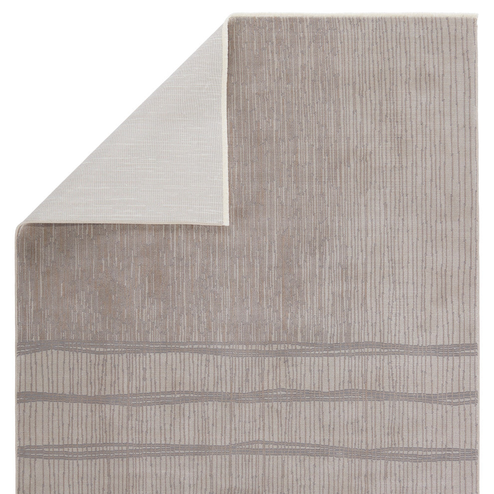 Jaipur Living Ewan Abstract Taupe/Gray Area Rug, 9'6"x12'6"