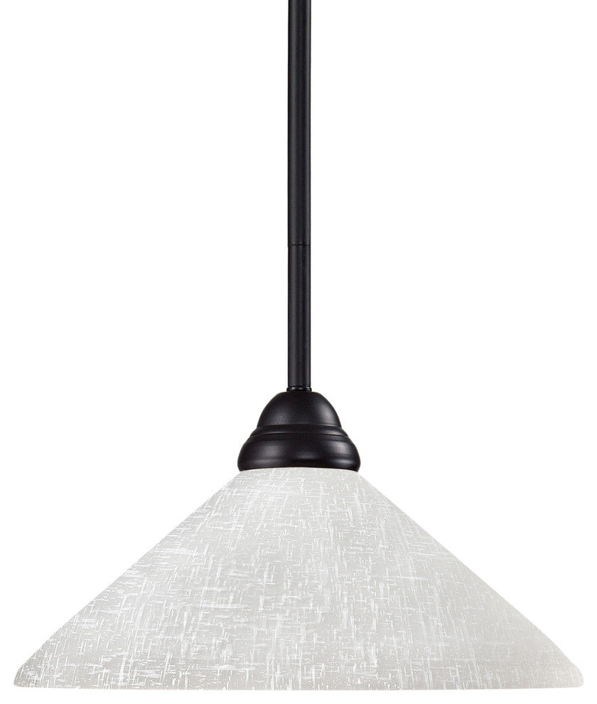 Riviera 1-Light Pendant Light In Bronze