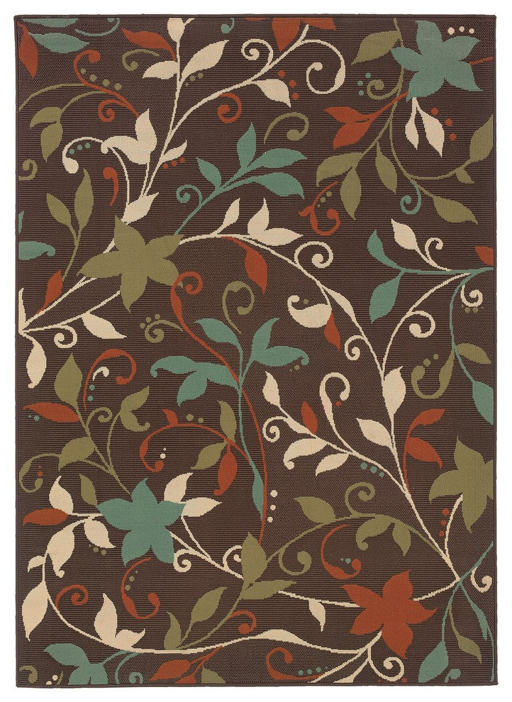 Montego 967X6 Brown/Green 2'5" x 4'5" Rug