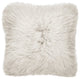 Classic Sheepskin 20"x20" Pillow, Birch