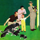 "Puppy Sale" Painting Print on Canvas by George Hughes