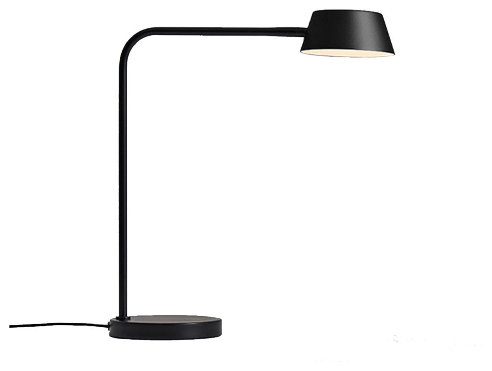 OLO Table Lamp, Black/Shiny Black