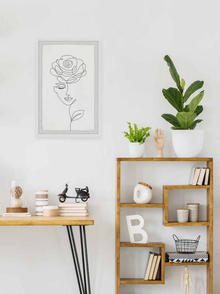 "Princess of Time" Framed Painting Print, 16x24