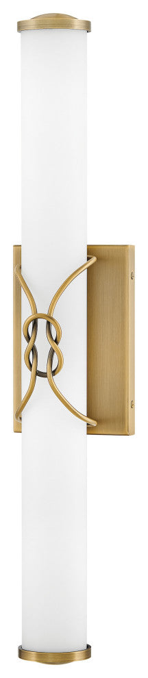 Hinkley Kitts Medium Led Vanity, Lacquered Brass