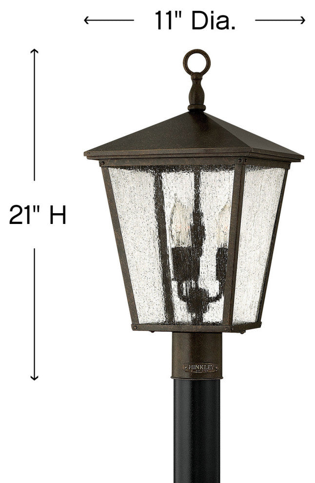 Outdoor Trellis 3-Light, Regency Bronze