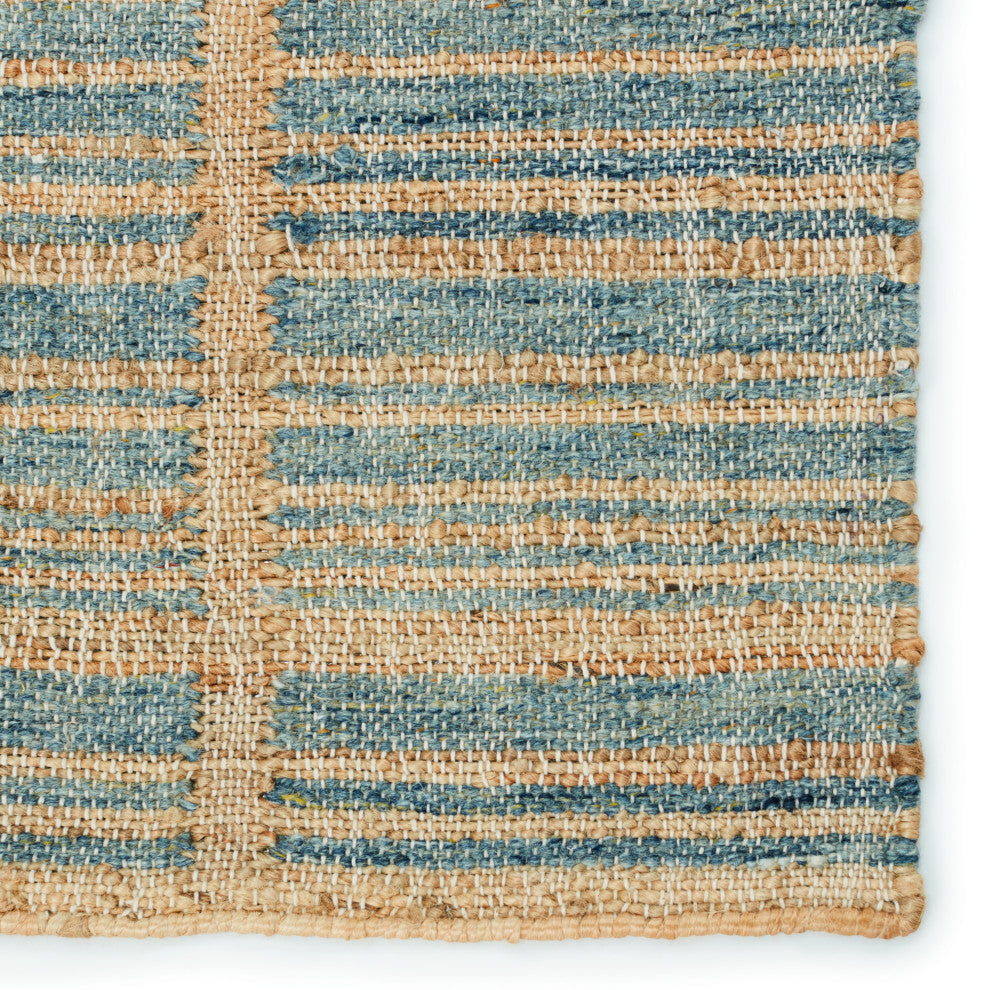 Jaipur Living Ciana Handmade Striped Brown/Blue Area Rug 8'X10'