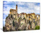 "Toffia Hilltop Village" Canvas Print, 20"x12"