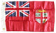 Fiji, 12"x18" Nylon Flag, Red Ensign